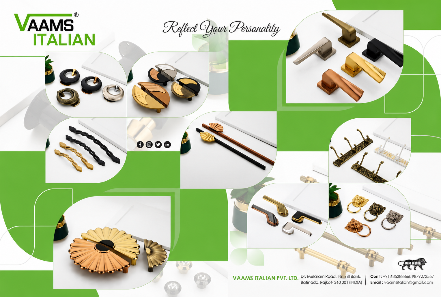 VAAMS ITALIAN hardware product collection